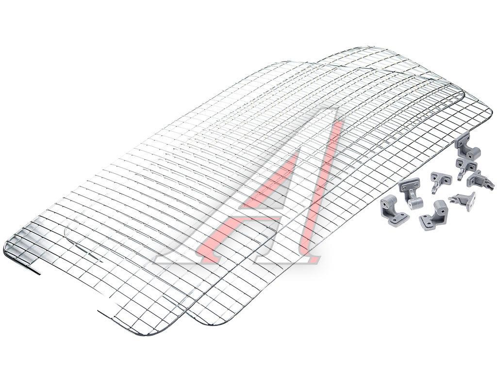 Защита фар КАМАЗ-5490 основных с креплением в сборе (комплект 2шт ...