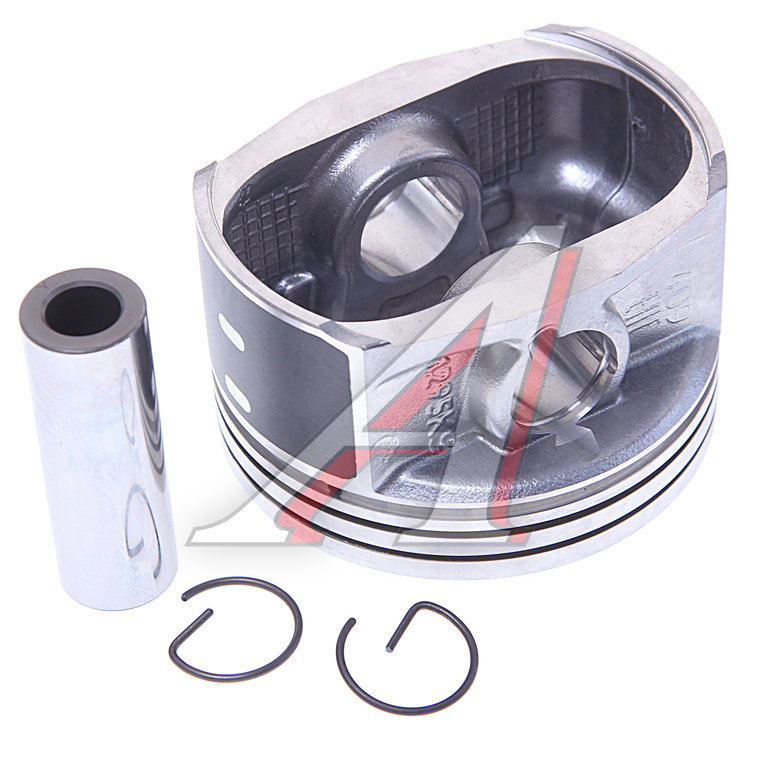 Поршень двигателя ЗМЗ-409 d=96.0 (группа Б "B") с пальцем и ст.кольцами ...