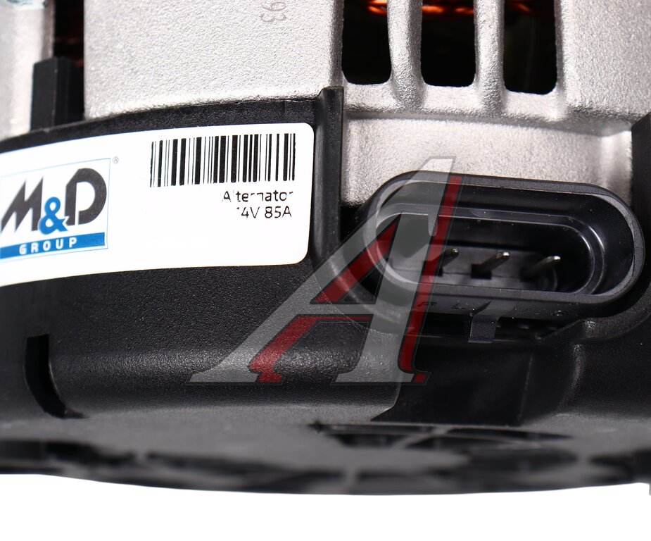 Генератор CHEVROLET Aveo (03-) (80А) 14В 85А MEAT&DORIA, NSP0196540541, 96652100, фото 4 Изображение 4, 5560131 Генератор CHEVROLET Aveo (03-) (80А) 14В 85А MEAT&DORIA