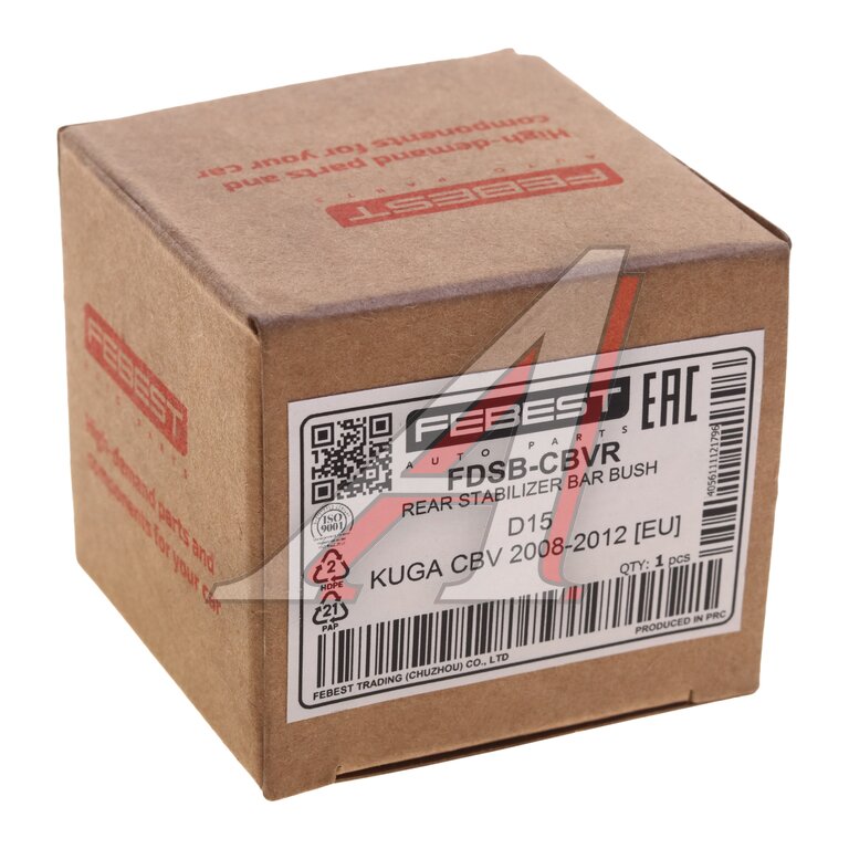Втулка стабилизатора FORD Kuga (08-) заднего FEBEST, 1505511, фото 3 Изображение 3, FDSBCBVR Втулка стабилизатора FORD Kuga (08-) заднего FEBEST
