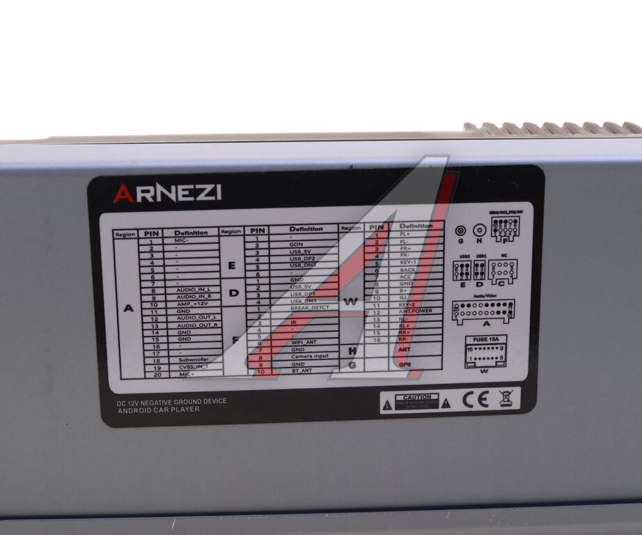 Магнитола автомобильная 1DIN ARNEZI, A2009031, фото 5 Изображение 5, Smart A2 Магнитола автомобильная 1DIN ARNEZI