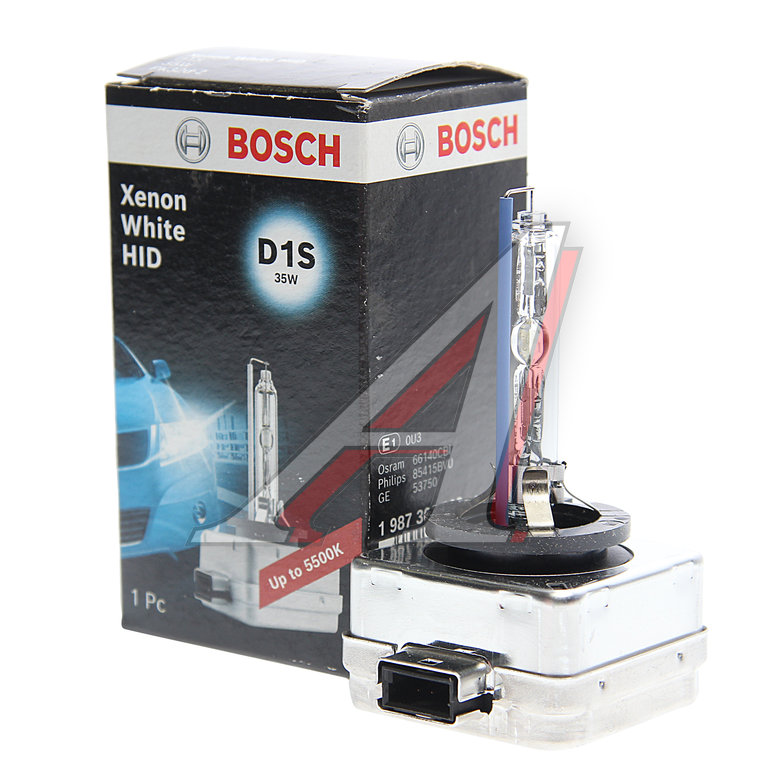 Лампа ксеноновая D1S 35W PK32d-2 4300K XENON WHITE BOSCH