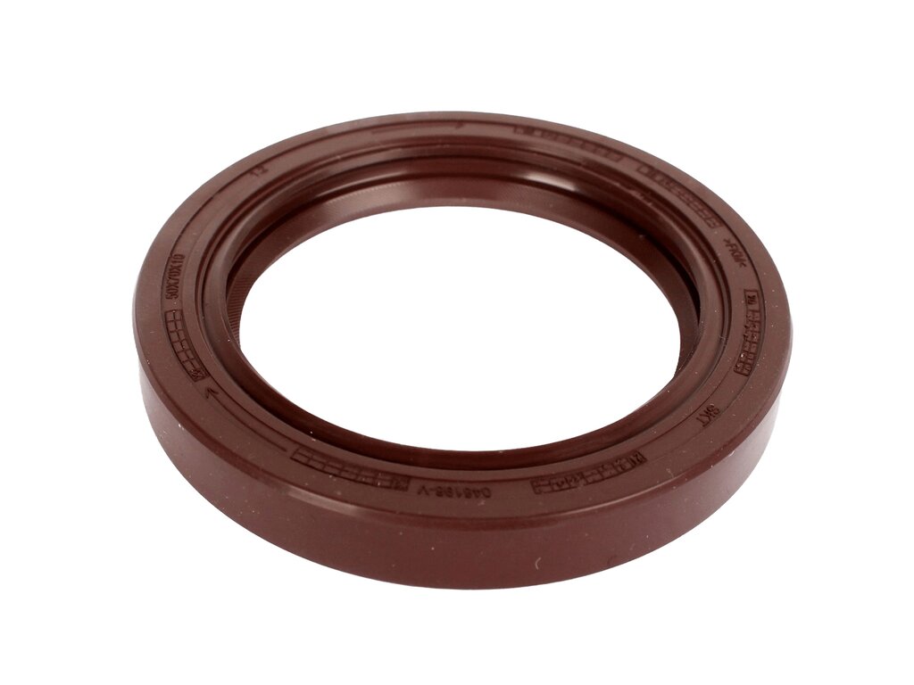 Сальник коленвала ЗИЛ-5301, МТЗ передний 50х70х10 SKT, 240-1002055, фото 3 Изображение 3, 046196-V Сальник коленвала ЗИЛ-5301, МТЗ передний 50х70х10 SKT