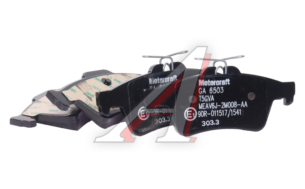Колодки тормозные FORD Focus 2 MAZDA 3 VOLVO задние (эконом) (4шт.) OE
