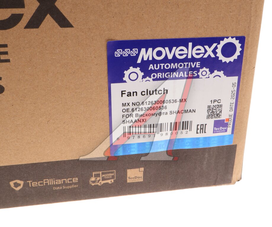 Вискомуфта SHACMAN SHAANXI привода вентилятора MOVELEX, 612630060536, фото 7 Изображение 7, 612630060536-MX Вискомуфта SHACMAN SHAANXI привода вентилятора MOVELEX