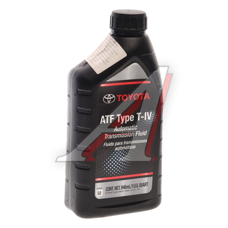 Масло трансмиссионное ATF для АКПП TYPE T-IV 0.946л (Уценка: просрочено) TOYOTA