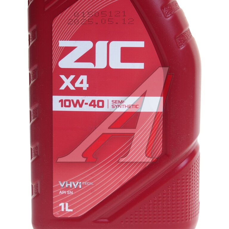 Масло моторное ZIC X4 10W40 п/синт. API SN 1л, ZIC 10W40, фото 2 Изображение 2, 132766 Масло моторное ZIC X4 10W40 п/синт. API SN 1л