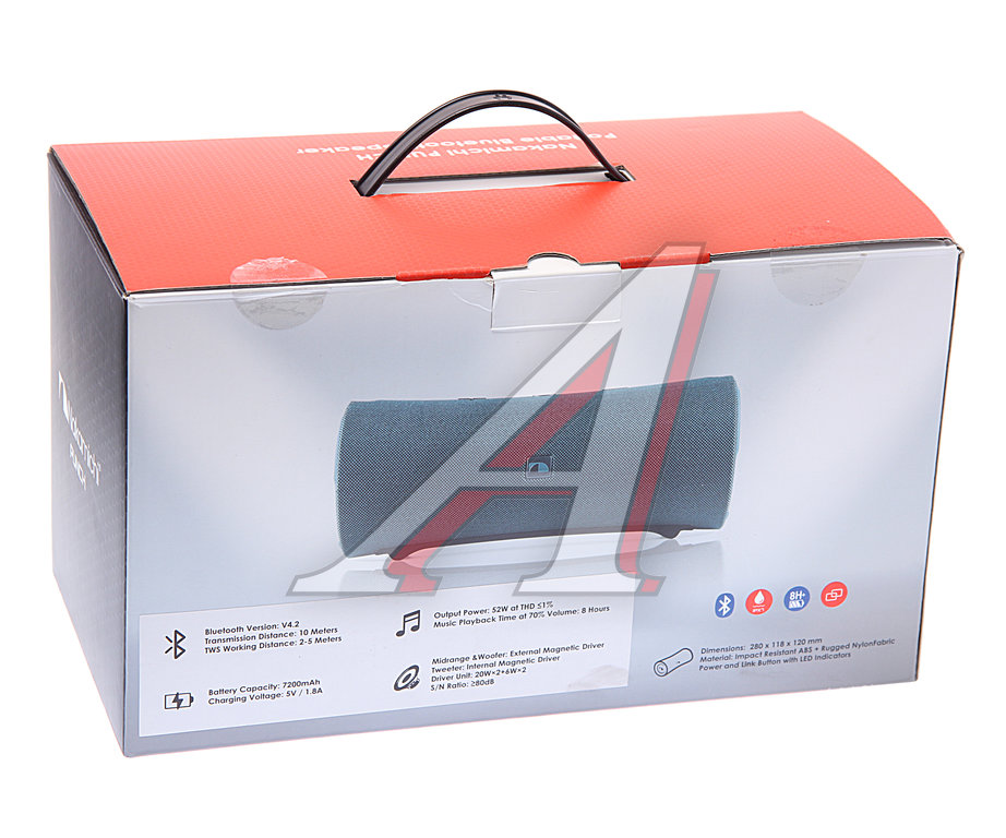 Колонка беспроводная bluetooth NAKAMICHI - Punch BLU - купить в Авто ...