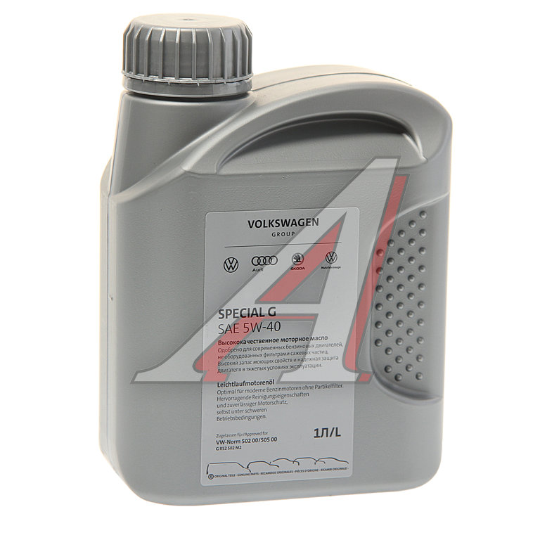 Масло моторное VAG 5W40 синт.1л SPECIAL G бензиновый двигатель (502.00505.00) OE