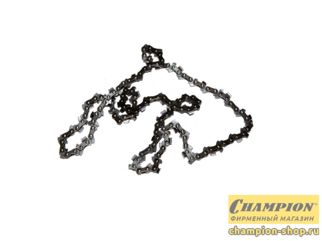 Цепь для бензопилы 64 звена 15" 0.325 1.3мм CHAMPION, , фото 1 Изображение 1, B050-BP-64E Цепь для бензопилы 64 звена 15" 0.325 1.3мм CHAMPION