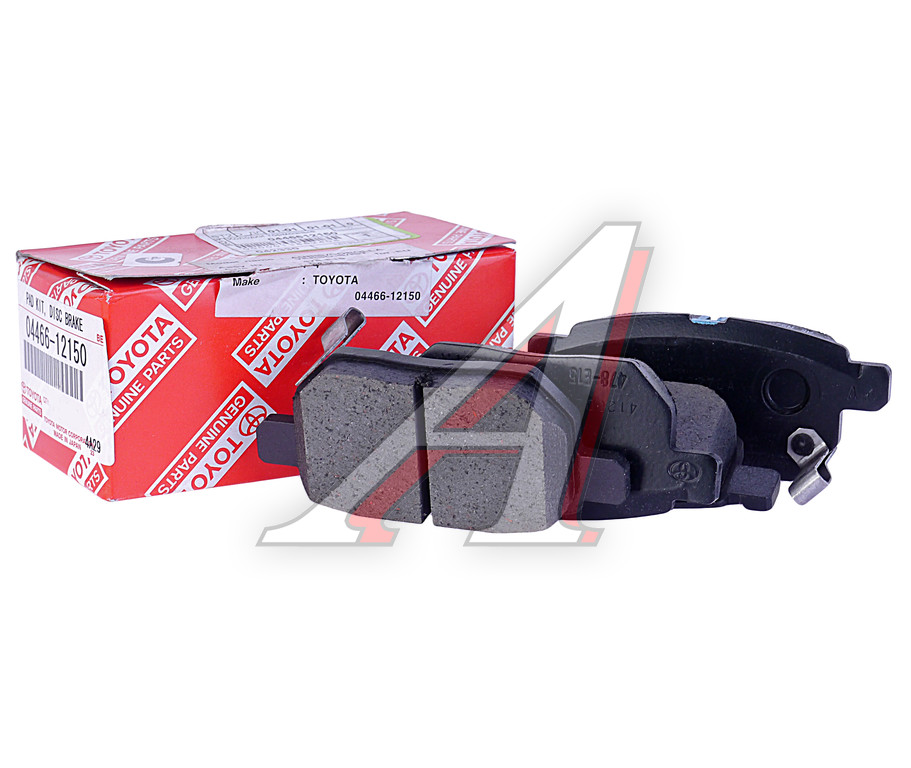 Колодки тормозные TOYOTA Auris, Corolla (07-) задние (4шт.) OE