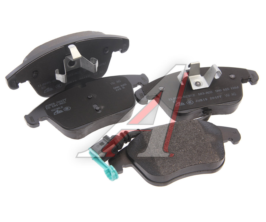 Колодки тормозные VW Tiguan (07-) AUDI Q3 (07-) передние (4шт.) OE