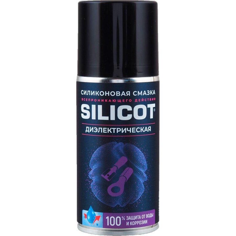 Смазка диэлектрическая силиконовая SILICOT 150мл ВМП-АВТО, ВМП-АВТО 2707, фото 2 Изображение 2, 2707 Смазка диэлектрическая силиконовая SILICOT 150мл ВМП-АВТО