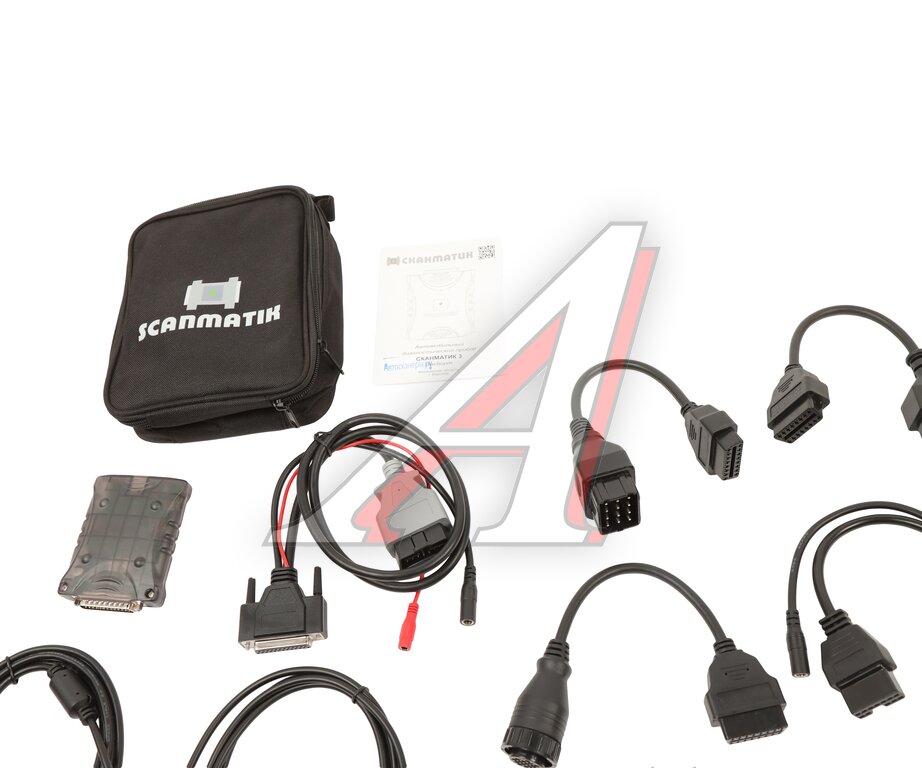 Сканер автомобильный диагностический универсальный "ПОЛНЫЙ КОМПЛЕКТ" СКАНМАТИК, N34757, фото 5 Изображение 5, 3 PRO Сканер автомобильный диагностический универсальный "ПОЛНЫЙ КОМПЛЕКТ" СКАНМАТИК
