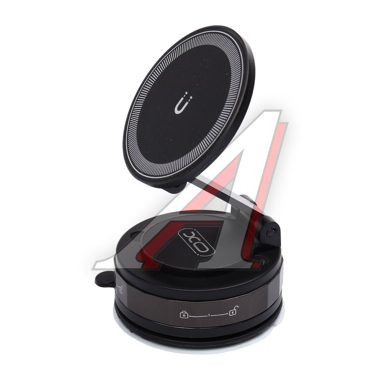 Держатель телефона универсальный магнитный черный XO, , фото 1 Изображение 1, C176 black Держатель телефона универсальный магнитный черный XO