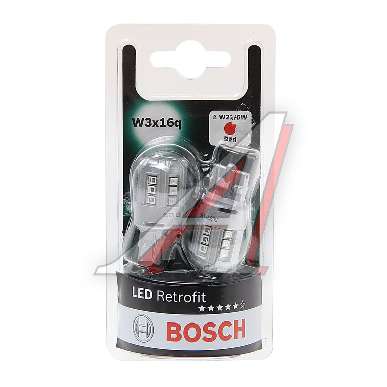Лампа светодиодная 12V W215W W2.5х16q блистер (2шт.) Retrofit BOSCH