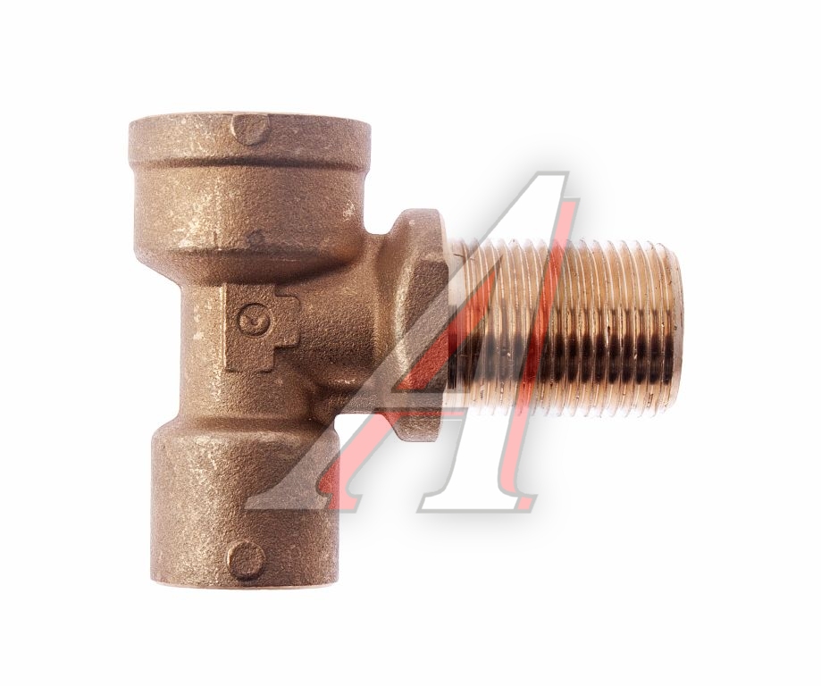 Соединитель трубки ПВХ, полиамид d=12мм (внутр.резьба) М22х1.5, (наруж ...