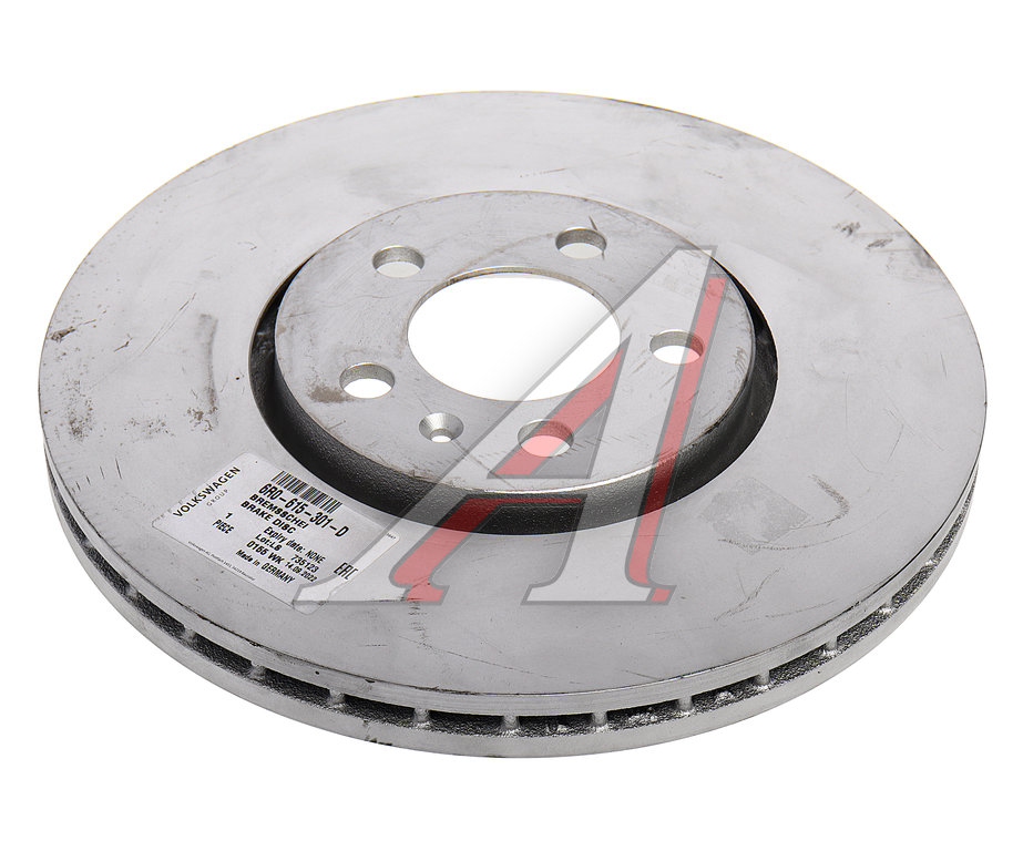 Диск тормозной VW Polo (15-) SKODA Fabia (13-) передний (1шт.) OE