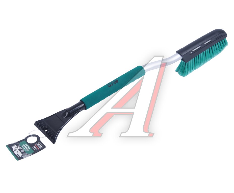 Щетка со скребком 72см черно-бирюзовая AVS, , фото 2 Изображение 2, A85367S Щетка со скребком 72см черно-бирюзовая AVS