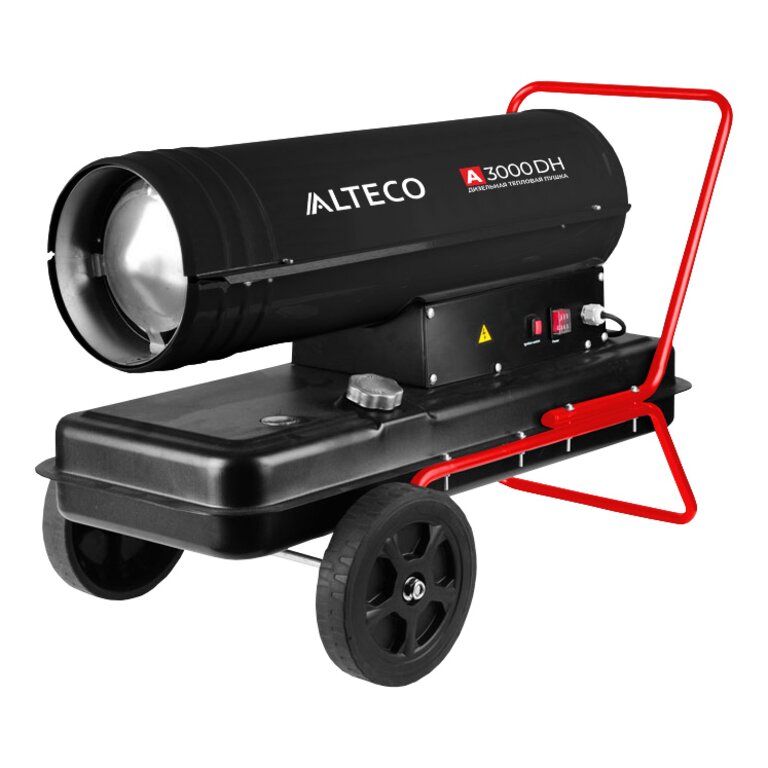 Пушка тепловая 30кВт 720куб.м/ч дизельная ALTECO, 26485, фото 1 Изображение 1, A-3000DH Пушка тепловая 30кВт 720куб.м/ч дизельная ALTECO