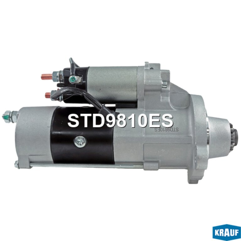 Стартер SITRAK HOWO дв.WD615 z=10 KRAUF, VG1560090001, фото 5 Изображение 5, STD9810ES Стартер SITRAK HOWO дв.WD615 z=10 KRAUF