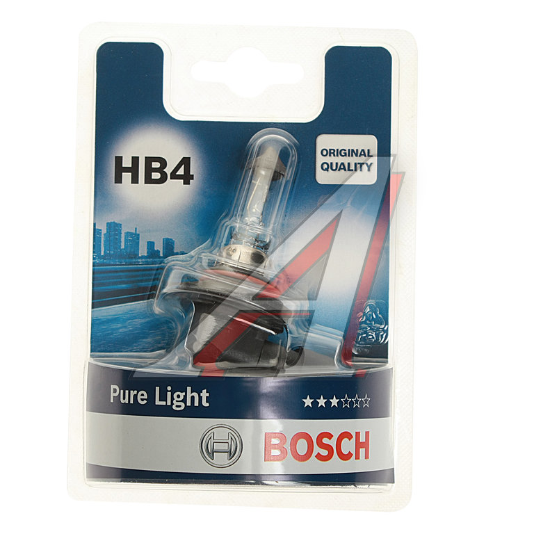 Лампа 12V HB4 51W P22d блистер (1шт.) Pure Light BOSCH