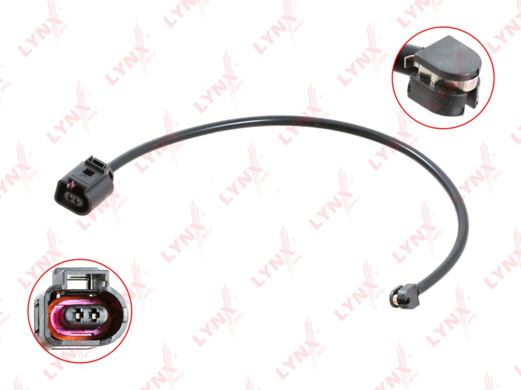 Датчик износа тормозных колодок PORSCHE Cayenne (19-) задний (1шт.) LYNX, 9Y0907253B, фото 1 Изображение 1, BW1183 Датчик износа тормозных колодок PORSCHE Cayenne (19-) задний (1шт.) LYNX