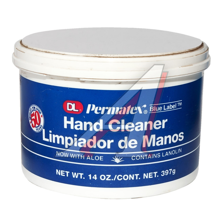 Очиститель рук крем для сухой очистки 397г Blue Label Cream Hand Cleaner PERMATEX