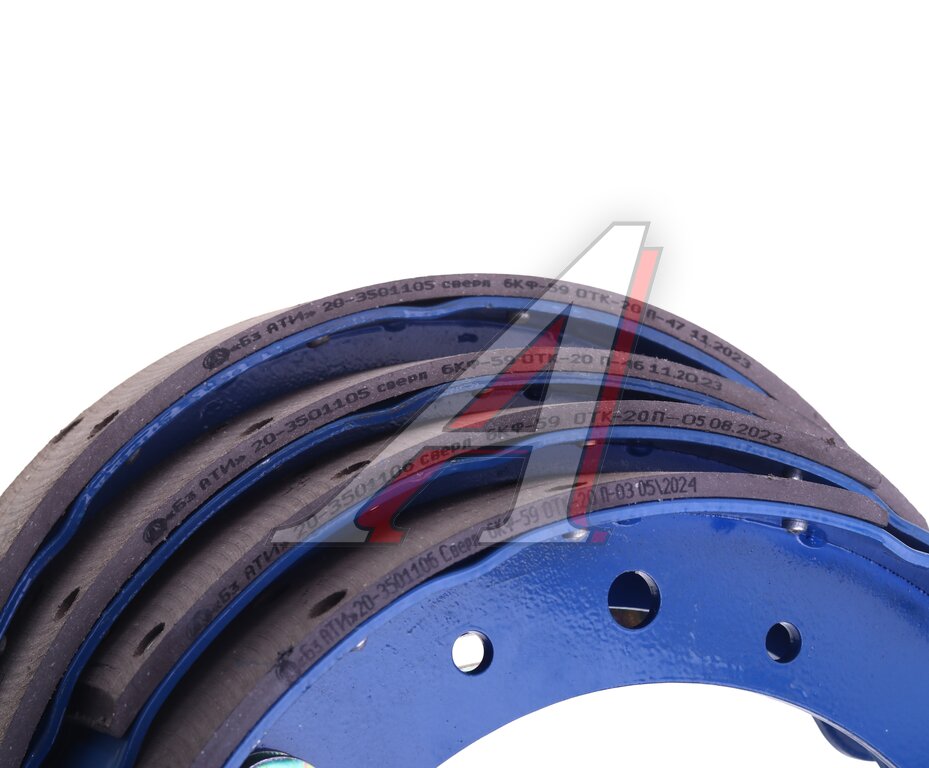 Колодки тормозные УАЗ-3163 Патриот задние (4шт.) с 2014г. Н/О АККОР ...