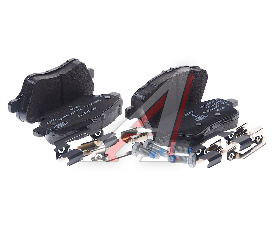 Колодки тормозные FORD Fiesta (12-) передние (4шт.) OE
