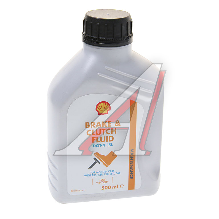 Жидкость тормозная Brake& Clutch Fluid DOT-4 ESL 0.5л SHELL - 12012/05 ...