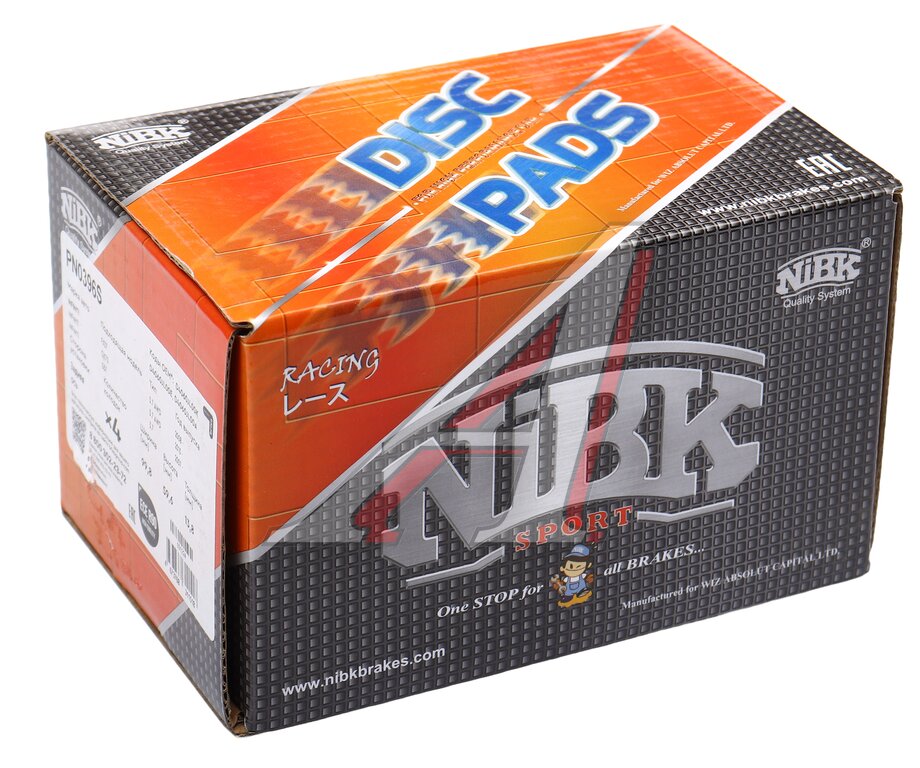 Колодки тормозные INFINITI FX35 (08-) задние (4шт.) NIBK, D4060-JL00K, фото 5 Изображение 5, PN0396S Колодки тормозные INFINITI FX35 (08-) задние (4шт.) NIBK