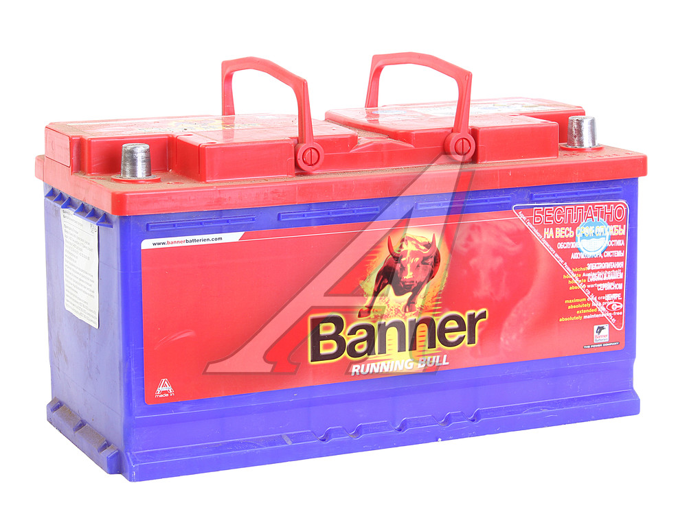 Аккумулятор BANNER Running Bull AGM 92Ач обратная полярность