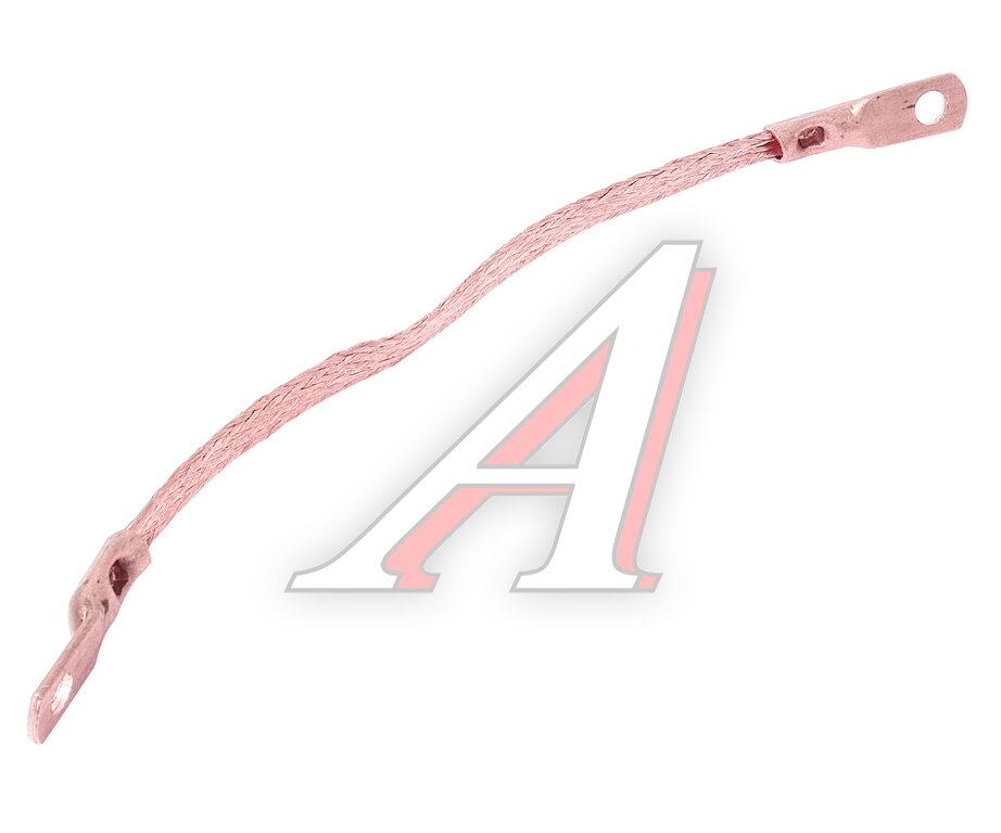 Провод массы (косичка) L=350мм S=16 наконечник-наконечник D=10, , фото 1 Изображение 1, АМГ S16 L 0.35 Провод массы (косичка) L=350мм S=16 наконечник-наконечник D=10