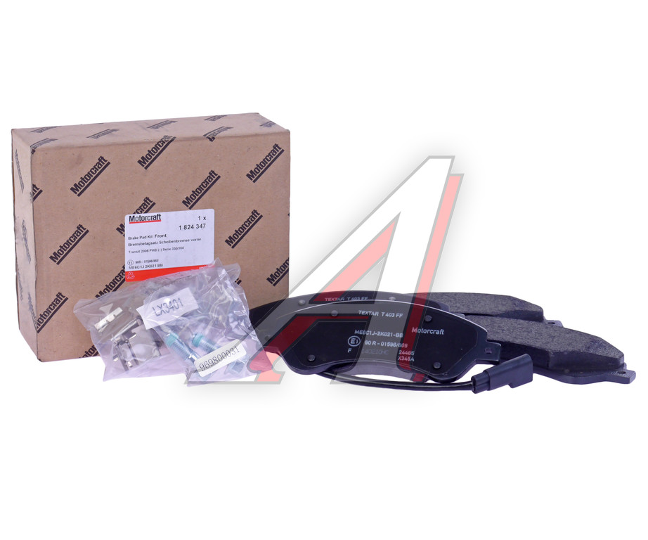 Колодки тормозные FORD Transit (06-) передние (комфорт) (4шт.) OE