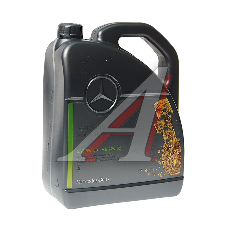 Масло моторное MERCEDES 5W30 синт.5л (спецификация 229.52) (ЗАМЕНА НА A000989330913ABDW) OE