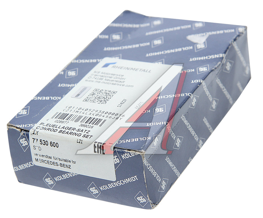 Вкладыши MERCEDES 190 (W201) шатунные комплект KS, A1110380910, фото 2 Изображение 2, 77530600 Вкладыши MERCEDES 190 (W201) шатунные комплект KS