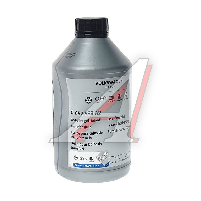 Масло трансмиссионное VW AUDI GEAR OIL 1л для коробки раздаточной OE