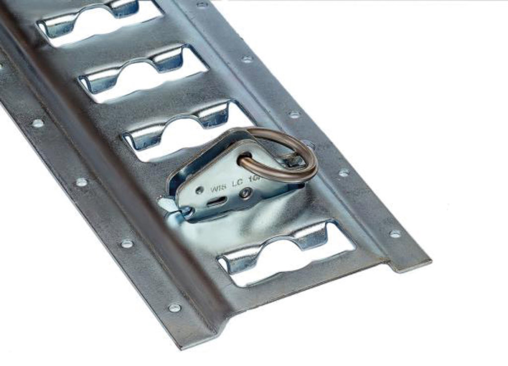 Держатель груза 139030 промтент (кольцо крепления груза). Распорные балки для крепления груза. Такелажная рейка (1 п/м). Рейка такелажная. Такелажная рейка трс 70-2.