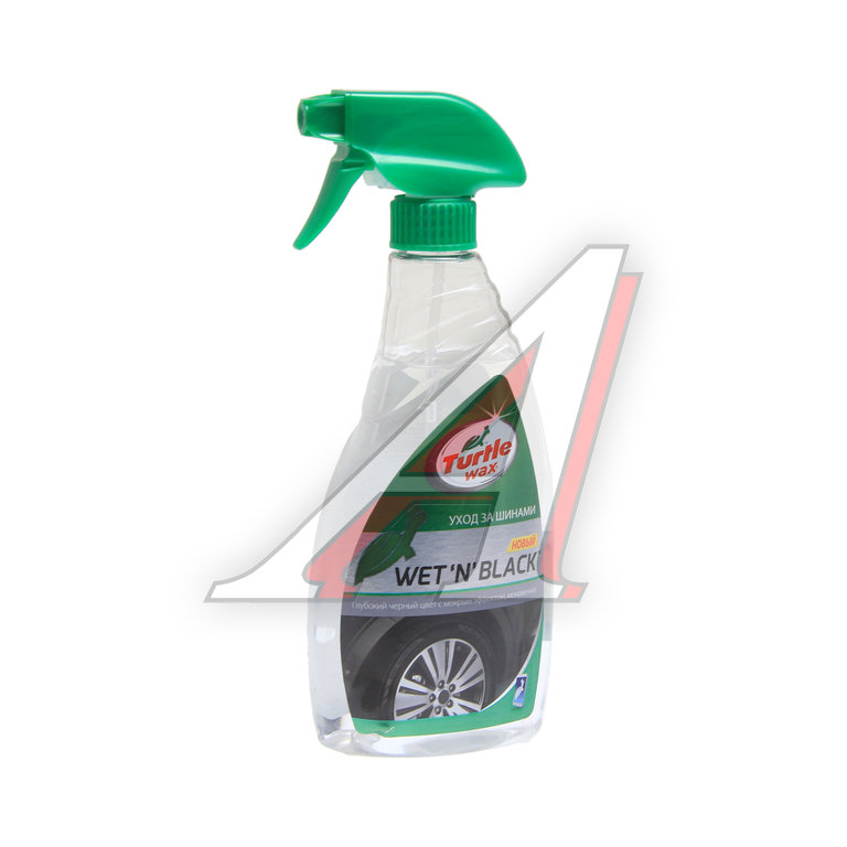 Чернитель шин turtle wax wet n black