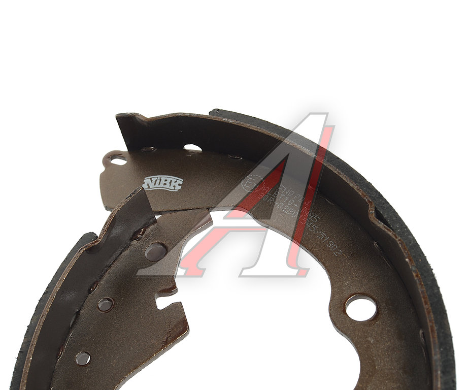 Колодки тормозные TOYOTA Matrix задние барабанные (4шт.) NIBK, 04495-01040, фото 3 Изображение 3, FN0704 Колодки тормозные TOYOTA Matrix задние барабанные (4шт.) NIBK