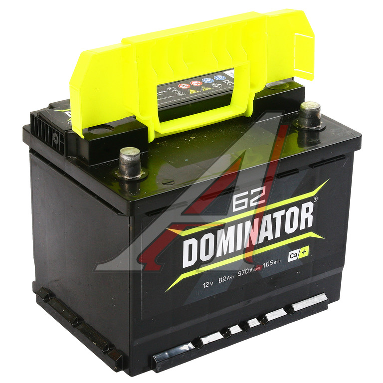 Аккумулятор DOMINATOR 62Ач обратная полярность