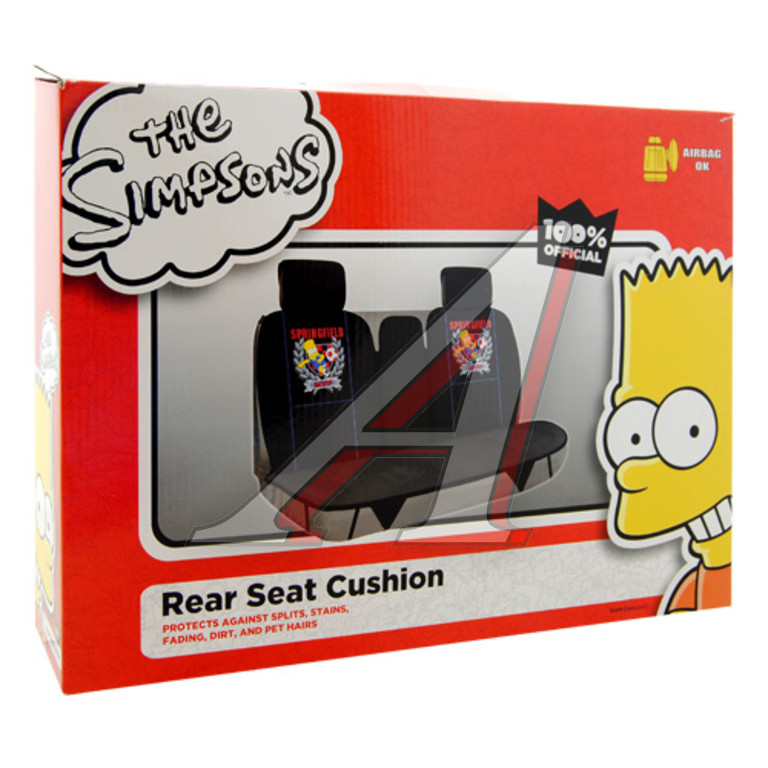 Накидка на заднее сиденье "MVP BART" THE SIMPSONS, , фото 1 Изображение 1, SP-10531 Накидка на заднее сиденье "MVP BART" THE SIMPSONS