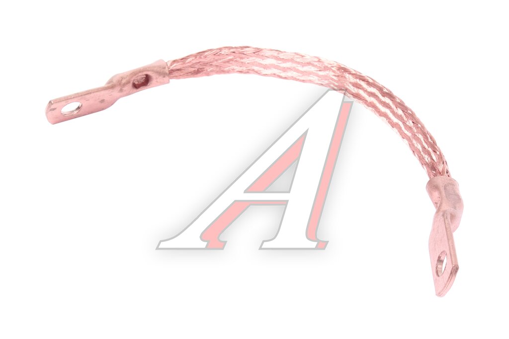 Провод массы (косичка) L=250мм S=25 наконечник-наконечник D=10, , фото 2 Изображение 2, АМГ S25 L 0.25 Провод массы (косичка) L=250мм S=25 наконечник-наконечник D=10