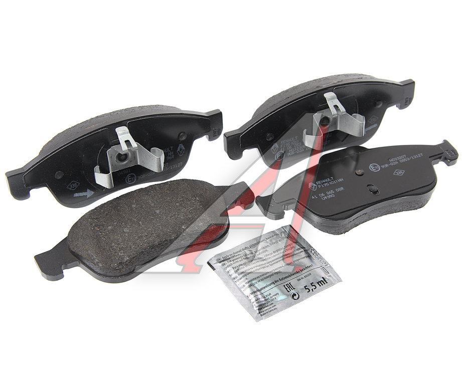 Колодки тормозные RENAULT Duster (10-), Megane (10-) передние (4шт.) OE