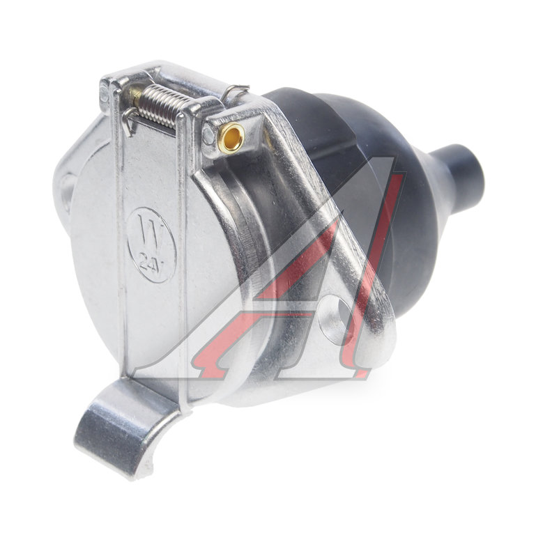 Разъем электрический прицепа ISO 1185 Type N 7-полюсный (розетка металл ...