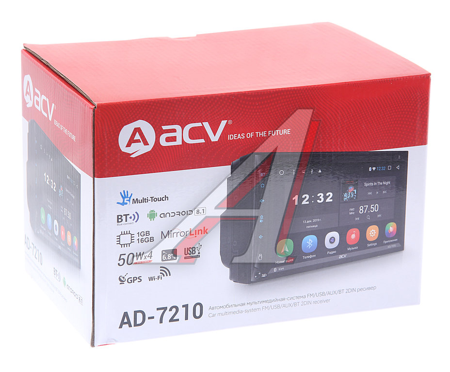 Магнитола Acv 2 Din Купить