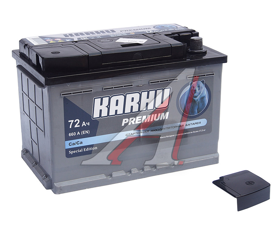 Аккумулятор KARHU Premium 72А/ч обратная полярность - 6СТ72(0) - купить ...