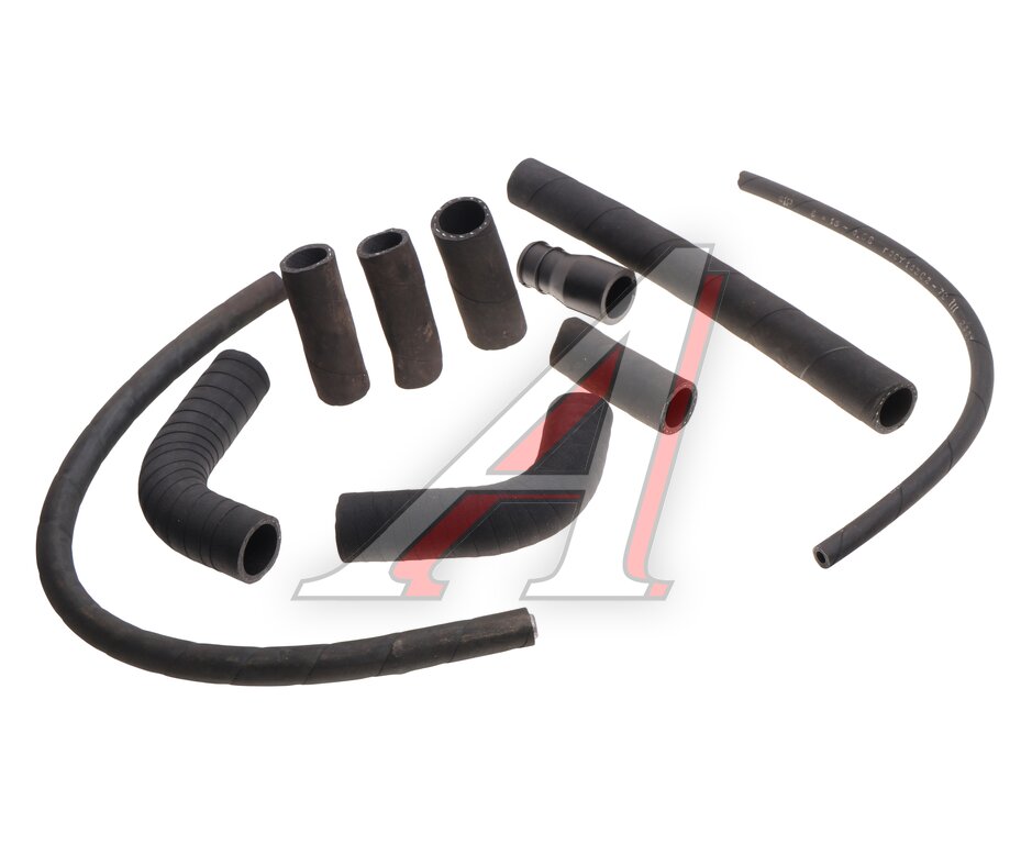 Патрубок УРАЛ ПЖД30 дв.КАМАЗ комплект 10шт. УРАЛОПТ, , фото 1 Изображение 1, 4320-101-01** Патрубок УРАЛ ПЖД30 дв.КАМАЗ комплект 10шт. УРАЛОПТ