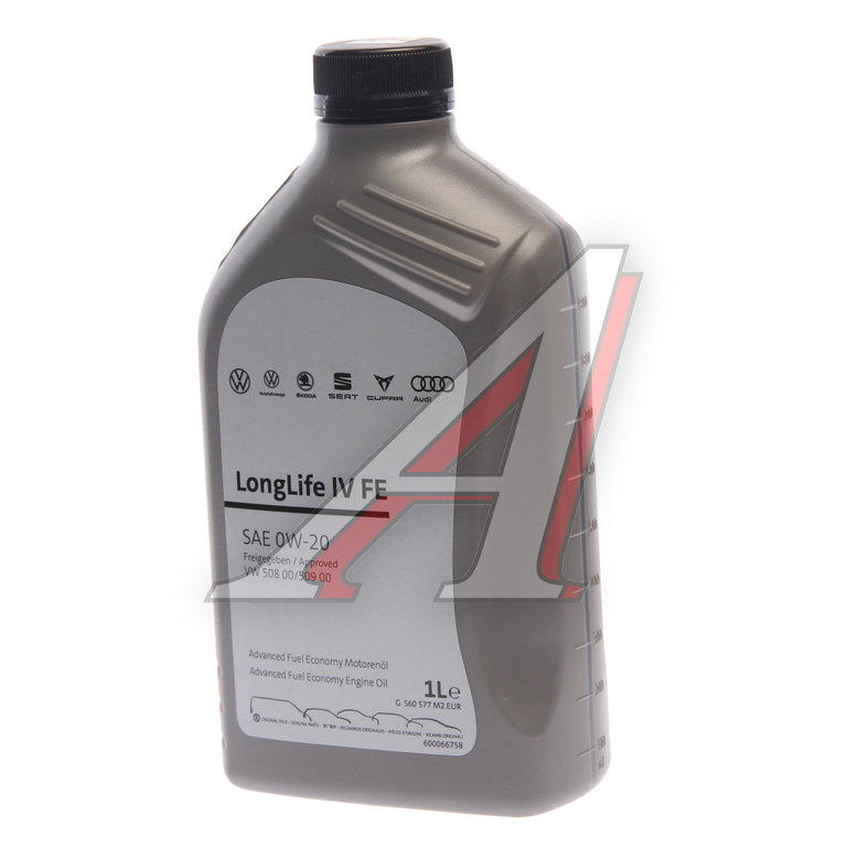 Масло моторное VAG 0W20 синт.1л LONG LIFE 4 (508.00509.00) GS60577C2EUR OE